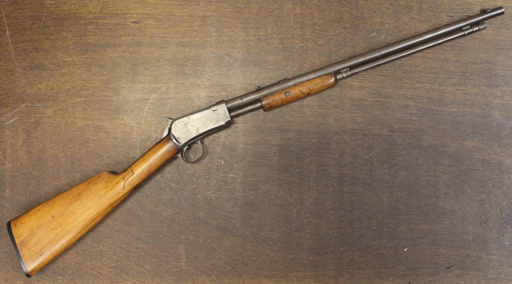 Appraisal: WINCHESTER MODEL SLIDE ACTION RIFLE s l or lr caliber