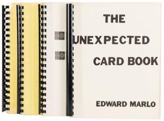 Appraisal: Marlo Edward Group of Four Books on Card Magic Numbered