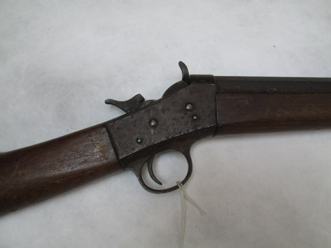 Appraisal: REMINGTON MODEL ROLLING BLOCK RIFLE s l or lr caliber