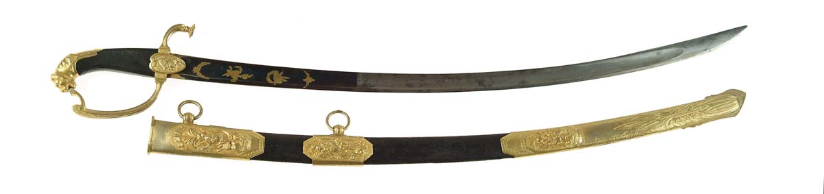 Appraisal: NAPOLEONIC FIRST EMPIRE OFFICERS SWORD Classic Napoleonic officers sword in