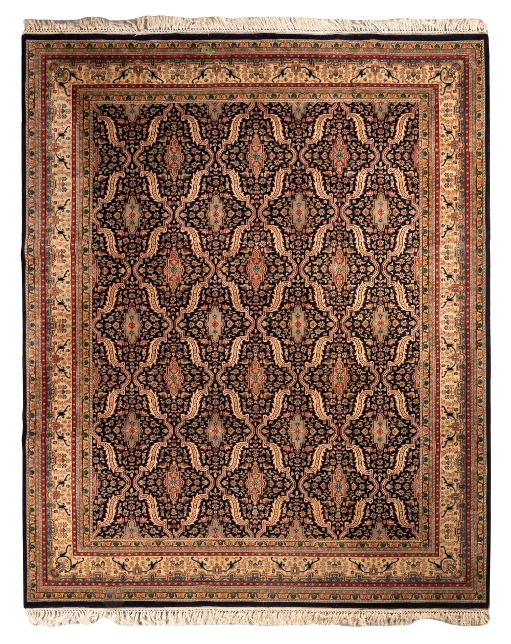 Appraisal: PERSIAN DESIGN BAKHTIARI RUG X TH CENTURYPERSIAN DESIGN BAKHTIARI RUG