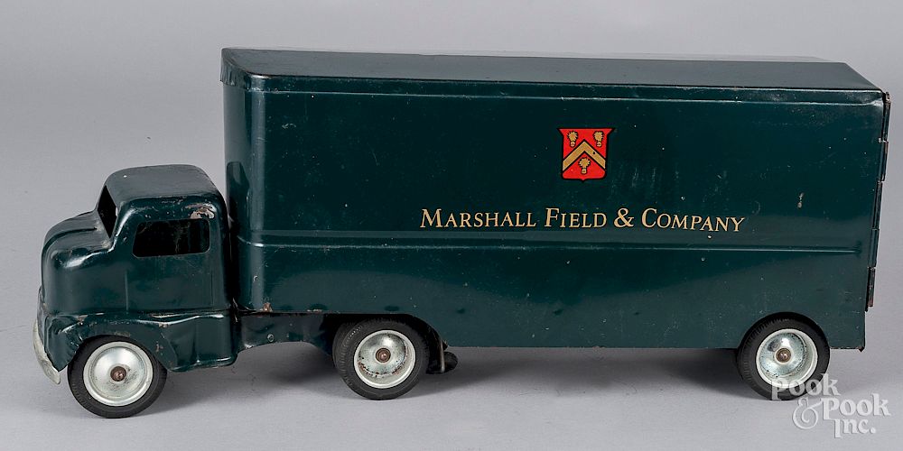 Appraisal: Tonka Marshall Field Company semi tractor Tonka pressed steel Marshall