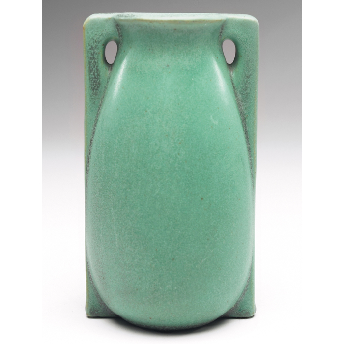 Appraisal: Teco vase designed by William Gates covered in a good