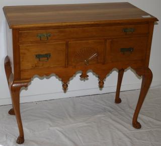 Appraisal: Connecticut highboy with base made of cherry w x d