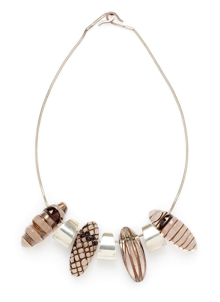 Appraisal: Julie Ann Mihalisin American b Necklace Julie Ann Mihalisin American