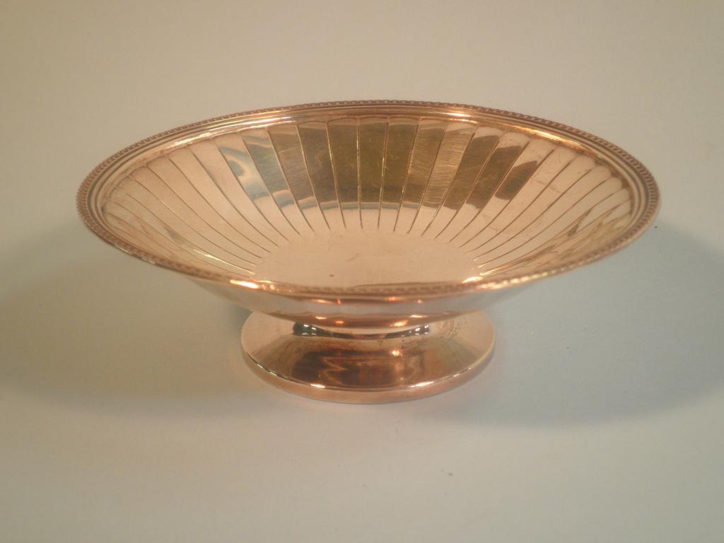 Appraisal: An early George V silver shallow dish by Adie Bros