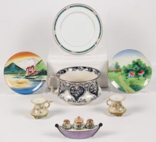 Appraisal: PIECE MISCELLANEOUS LOT OF PORCELAIN PIECE MISCELLANEOUS LOT CONSISTING OF