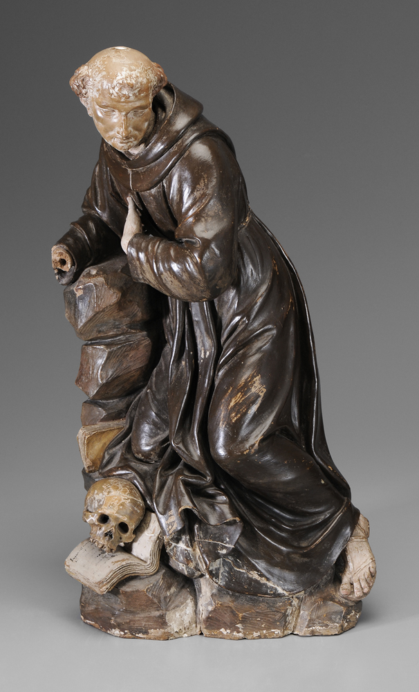 Appraisal: Italian School possibly th century St Francis Kneeling on a