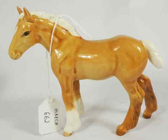 Appraisal: Beswick Shire Foal Palomino