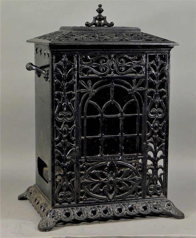 Appraisal: C Rippingilles Victorian Cast Iron Parlor Stove England Late th