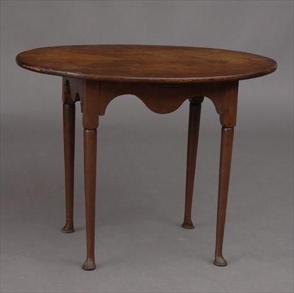 Appraisal: NEW ENGLAND MAPLE TAVERN TABLE x x in