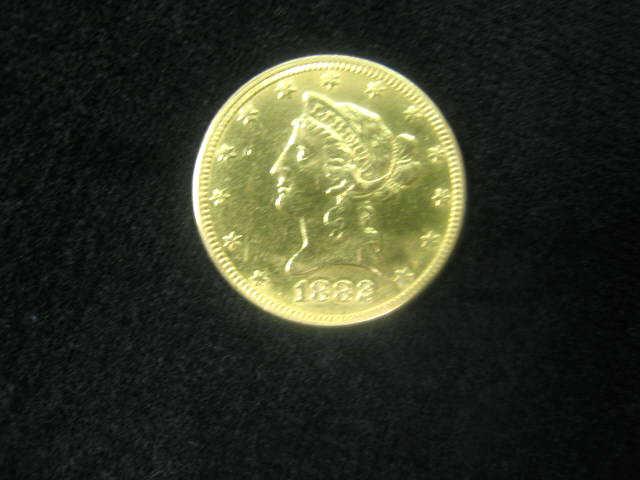 Appraisal: U S Liberty Head Gold Coin extra fine to A