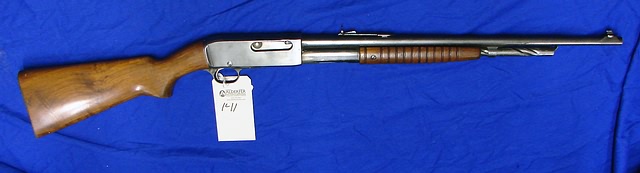 Appraisal: Remington Model pump action rifle Cal Rem bbl SN Blued