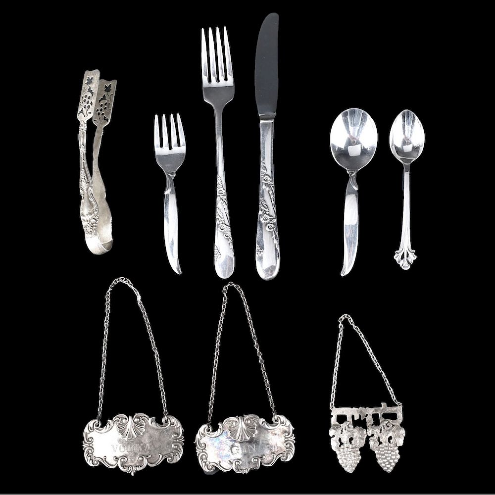 Appraisal: Silver and Non Silver Items Lot of Assorted Silver and