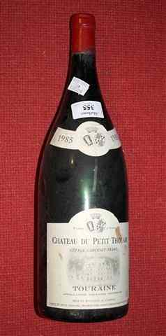 Appraisal: A MAGNUM OF CH TEAU DU PETIT THOVARS a bottle