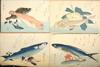 Appraisal: JAPANESE WOODBLOCK PRINTS - From 'A Shoal of Fishes' by