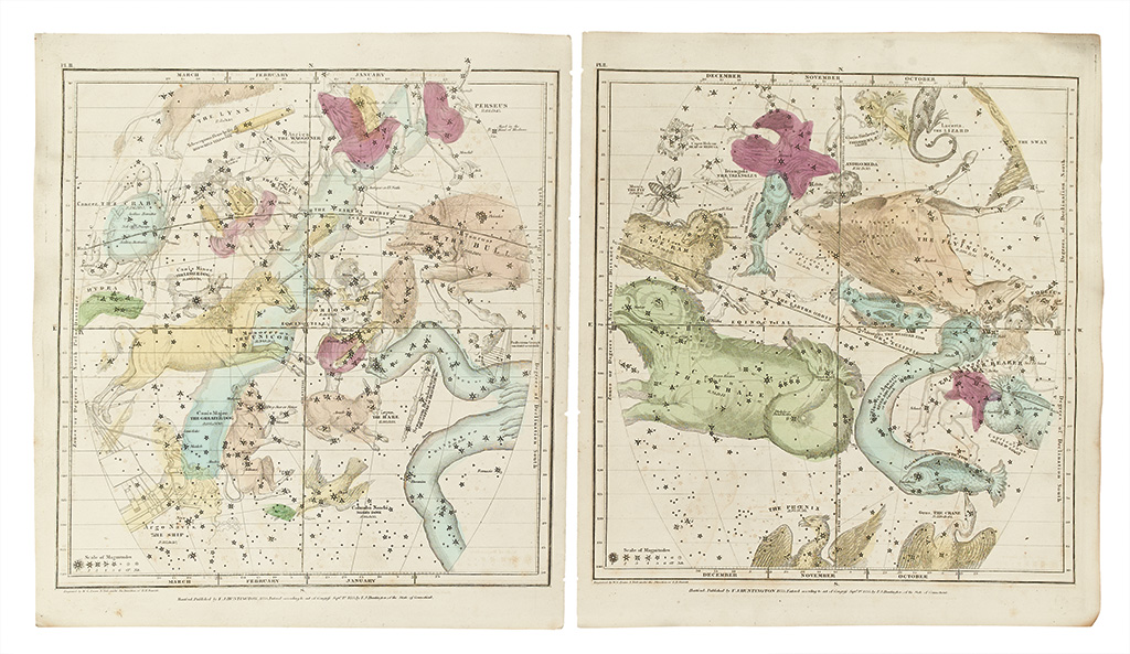 Appraisal: CELESTIAL Burritt Elijah H Atlas Designed to Illustrate the Geography