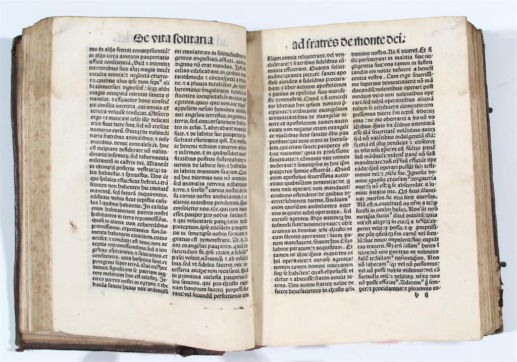 Appraisal: Incunable - Bernard