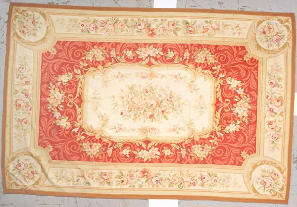 Appraisal: An Chinese Aubusson carpet size approximately ft in x ft