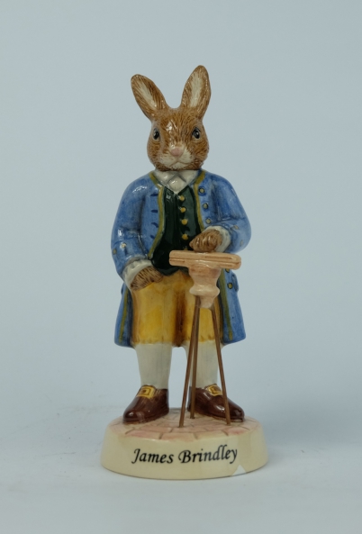 Appraisal: Royal Doulton Bunnykins figure James Brindley DB UK limited edition