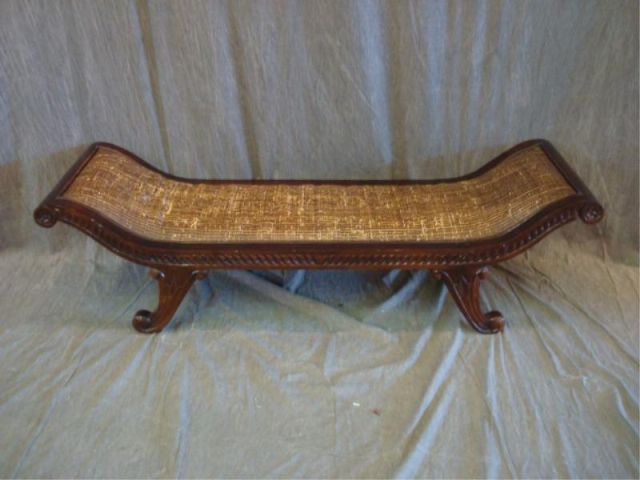 Appraisal: Neoclassical Style Recamier Daybed Dimensions wide x approx Estimate -