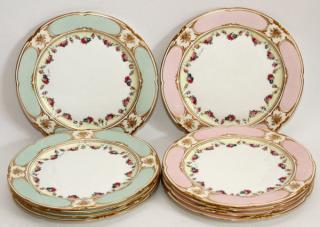 Appraisal: ROYAL DOULTON PORCELAIN PLATES TEN ROYAL DOULTON PORCELAIN PLATES TEN