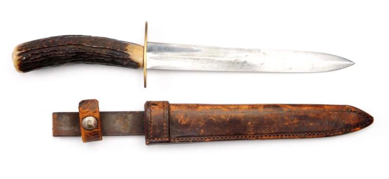 Appraisal: Fine Circa Hunting Knife London Offered is an excellent spear