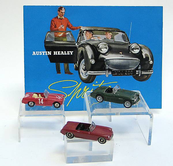 Appraisal: Austin Healy Grouping Lot includes a store display nd Scale