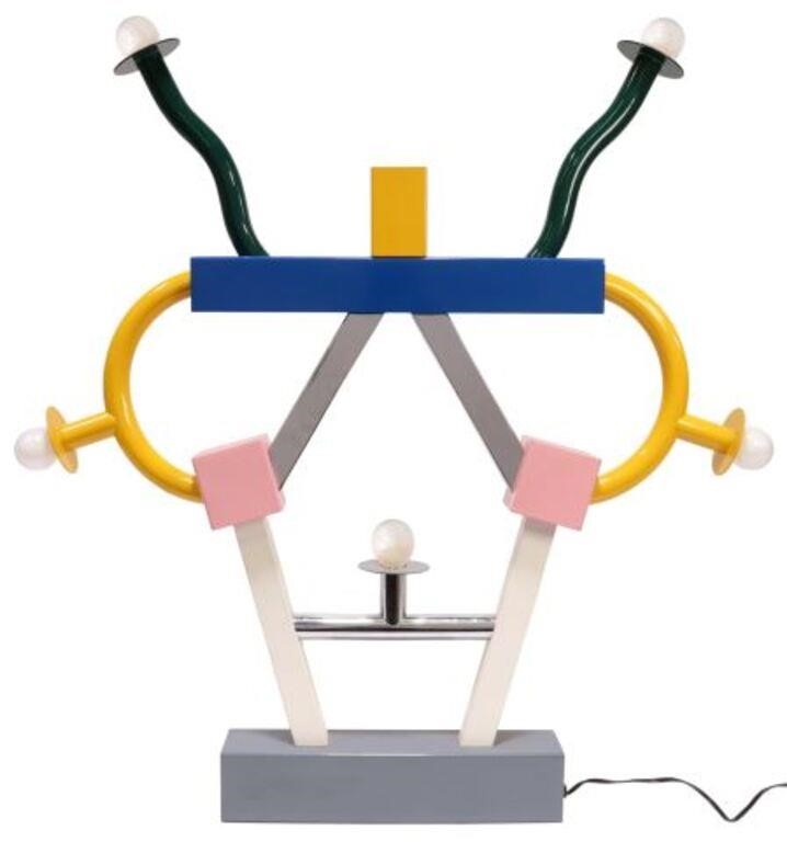 Appraisal: Ashoka table lamp Ettore Sottsass Italian - for Memphis Milano