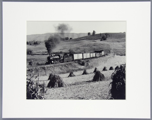 Appraisal: O Winston Link Original PhotographAmerican photographer - Train Northbound Passes