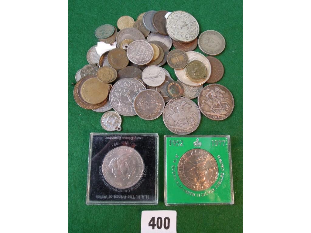 Appraisal: Victorian and later English and foreign coinage including silver