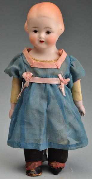 Appraisal: Rare German Character Doll Description Bisque shoulder head incised Germany