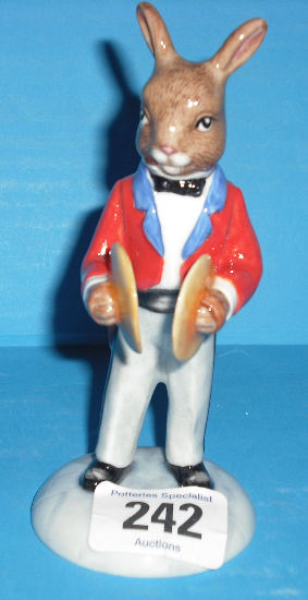 Appraisal: Royal Doulton Bunnykins Figure The Cymbal Player DB Boxed With