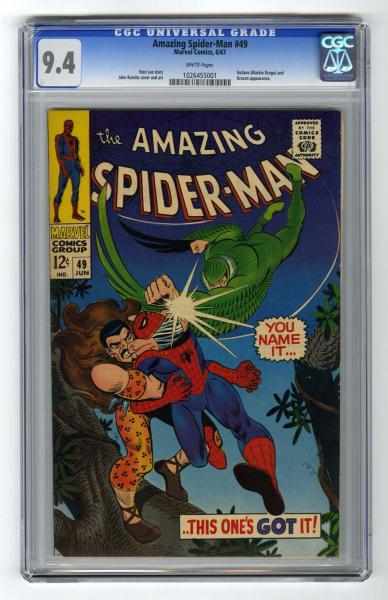 Appraisal: Amazing Spider-Man CGC Marvel Comics Stan Lee story with John