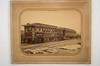 Appraisal: HISTORIC PHOTOGRAPH - Original Albumen Cabinet Photo of the Funeral