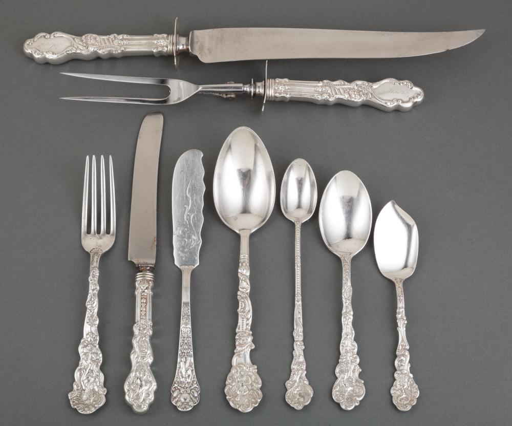 Appraisal: Gorham Versailles Pattern Sterling Silver Partial Flatware Service pat incl