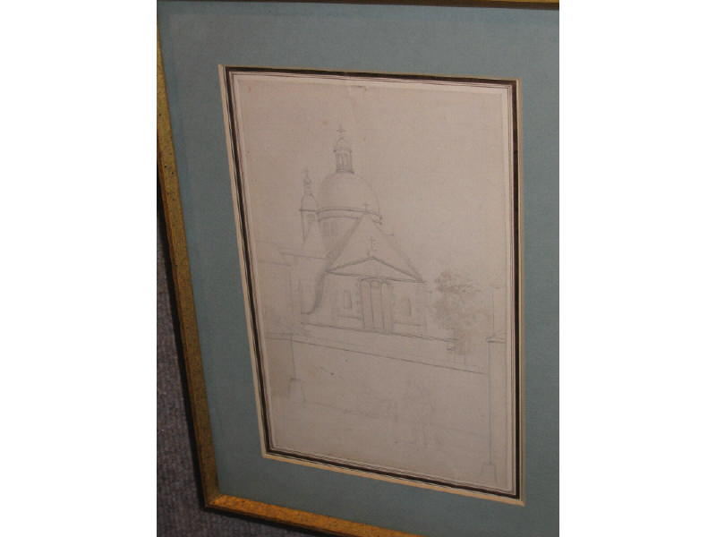 Appraisal: PETER RITTIG GERMAN - NAZARENE and ROME two pencil drawings