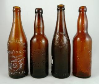 Appraisal: Beer Beer- bottles from Pennsylvania- including 'Youch Brewing Co '