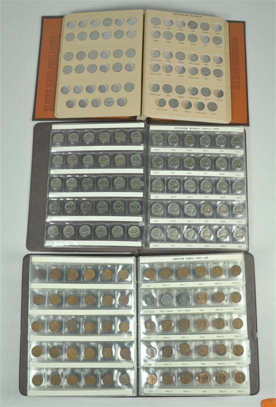 Appraisal: Complete Set of Jefferson Nickels - Grading VG - uncirculated