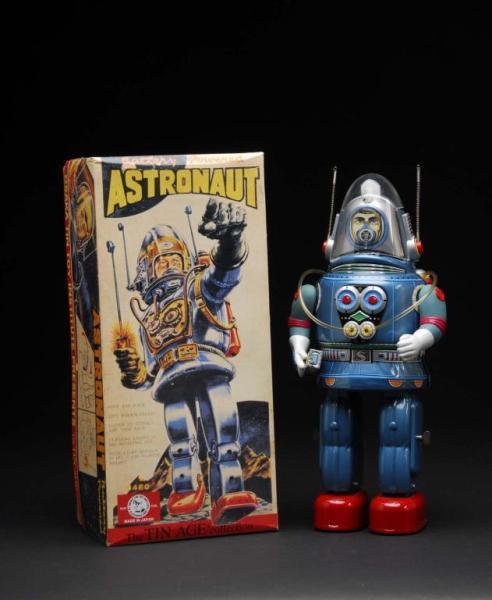 Appraisal: Contemporary Roscoe Astronaut Toy Description Japanese Made by Osaka Blue