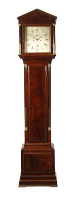 Appraisal: Vulliamy London A late George III mahogany longcase clock with