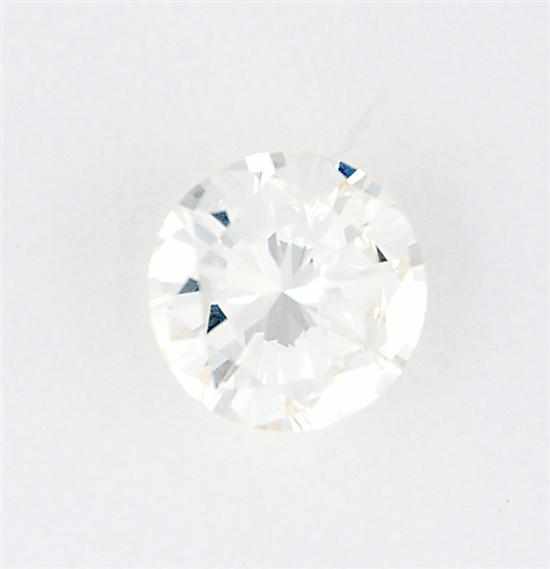 Appraisal: Round brilliant-cut carat unset diamond ct color S-T clarity VS