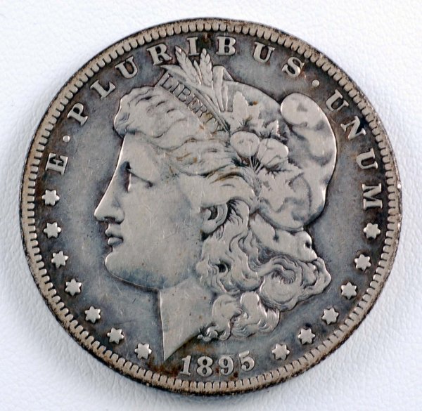 Appraisal: -S Morgan silver dollar CONDITION Fine