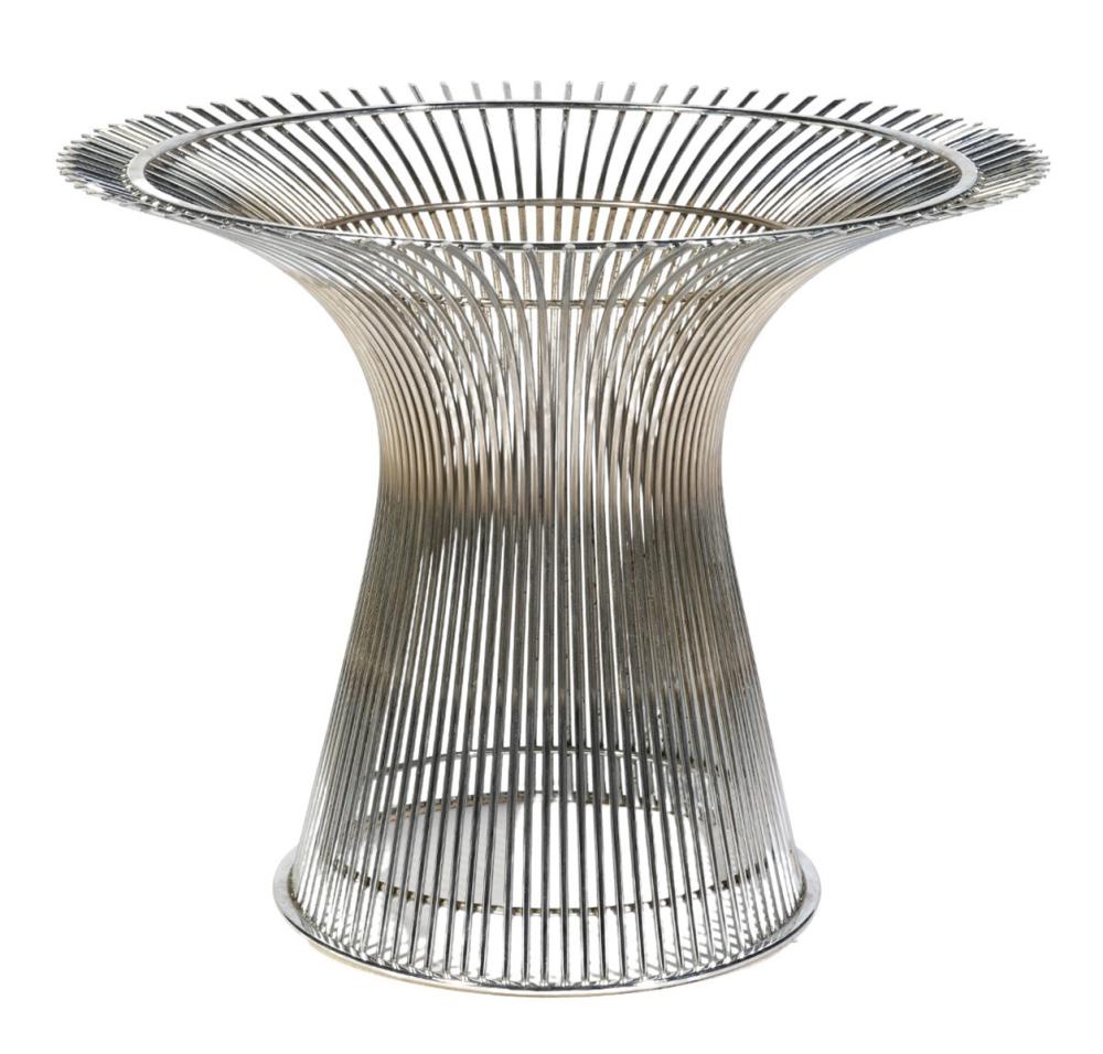 Appraisal: WARREN PLATNER FOR KNOLL DINING TABLE BASEWarren Platner American -