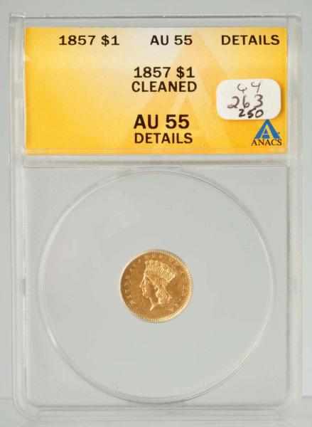 Appraisal: Gold AU ANACS Description Cleaned