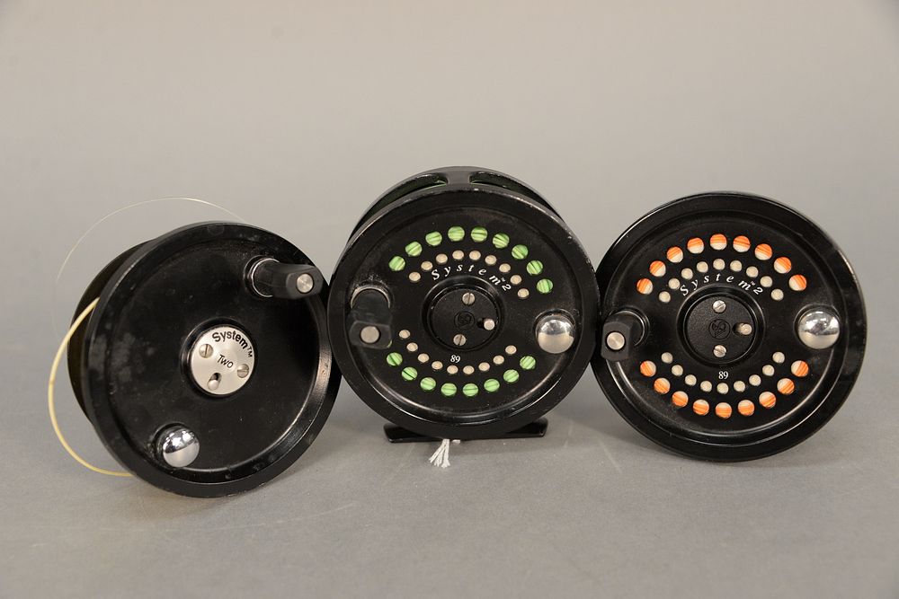 Appraisal: System Fly Reel with two extra arbors Estate of Michael