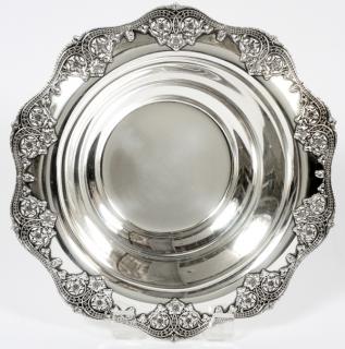 Appraisal: TIFFANY CO STERLING FRUIT BOWL C TIFFANY CO STERLING FRUIT