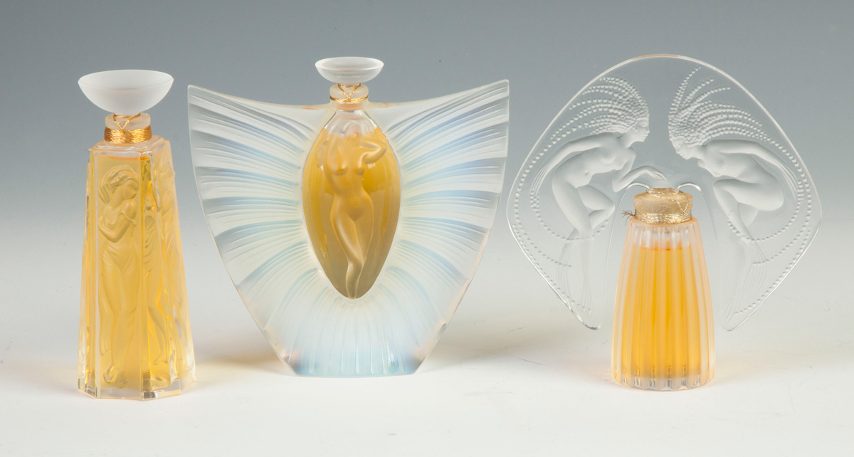 Appraisal: Contemporary Lalique Bottles