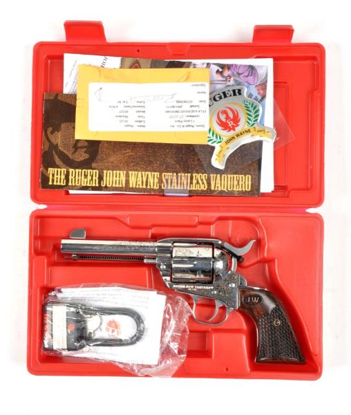 Appraisal: MIB Ruger John Wayne Commemorative Revolver Serial JWV- of The