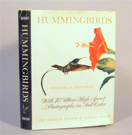 Appraisal: vol Greenewalt Crawford H Hummingbirds Garden City Doubleday to orig